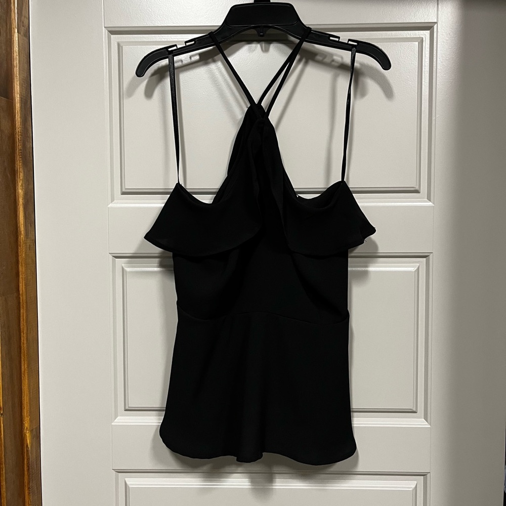 Monteau Women’s Black Sleeveless Top - Medium